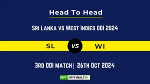 SL vs WI Player Battle, Head to Head Team Stats, Player Record: Sri Lanka vs West Indies ODI 2024