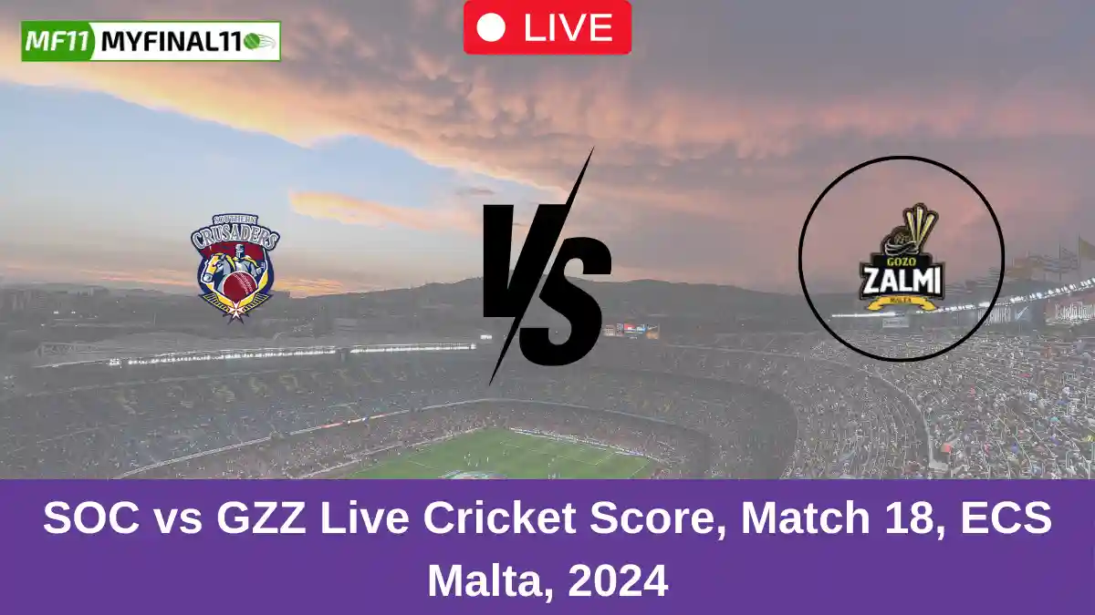 SOC vs GZZ Live Cricket Score, Match 18, ECS Malta, 2024 (2)