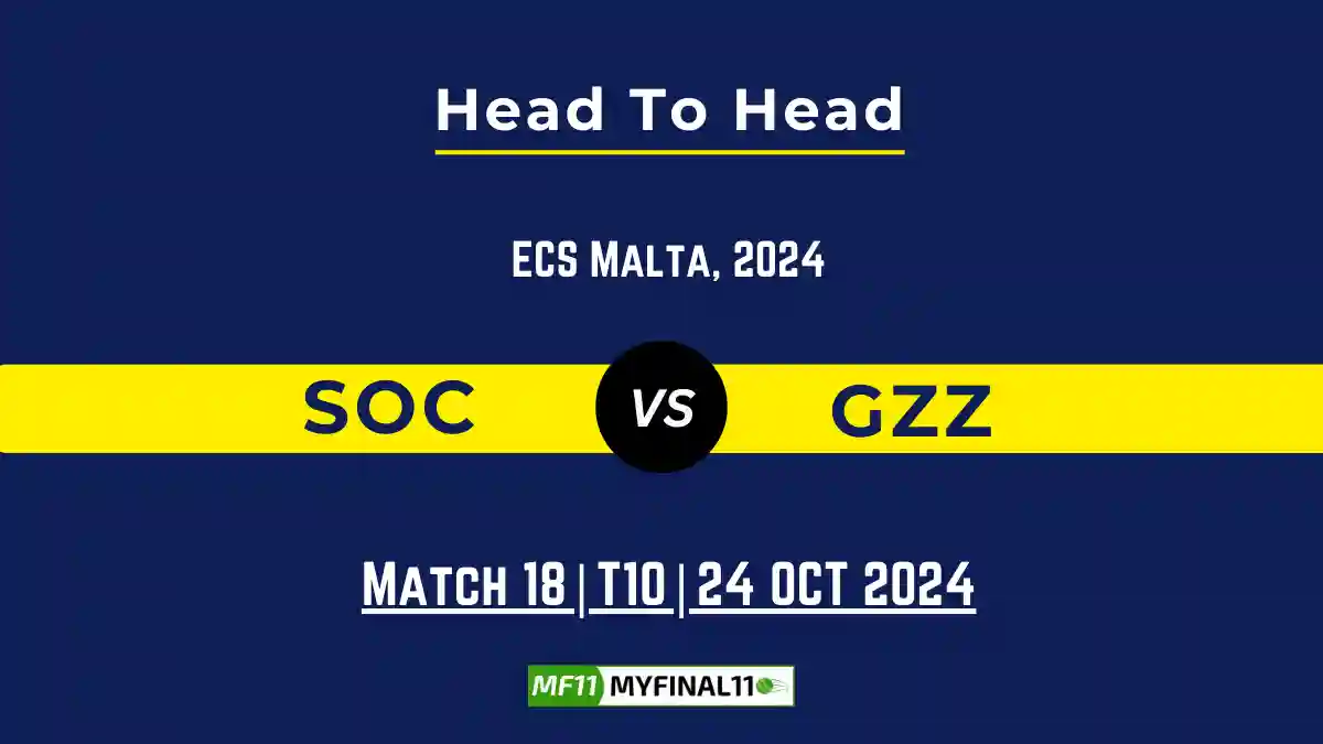 SOC vs GZZ Player Battle, Head to Head Team Stats, Player Record