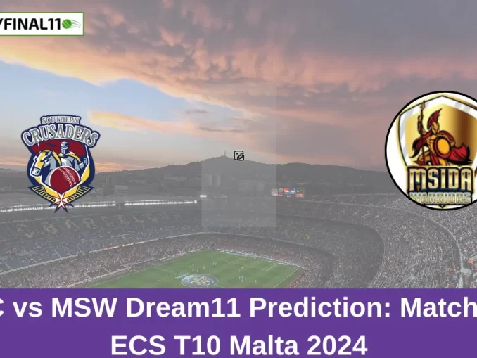 SOC vs MSW Dream11 Prediction Match 37 ECS T10 Malta 2024