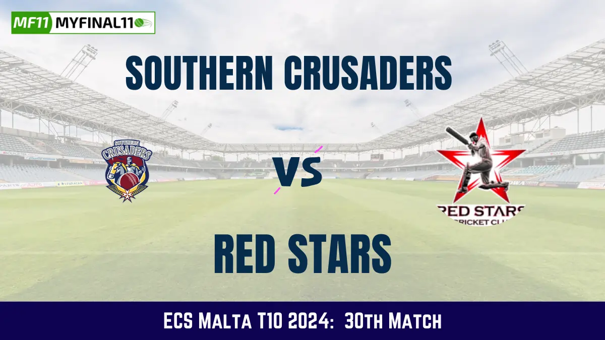 SOC vs RDS Dream11 Prediction Today: Match 30 Pitch Report, and Key Player | ECS Malta T10 2024