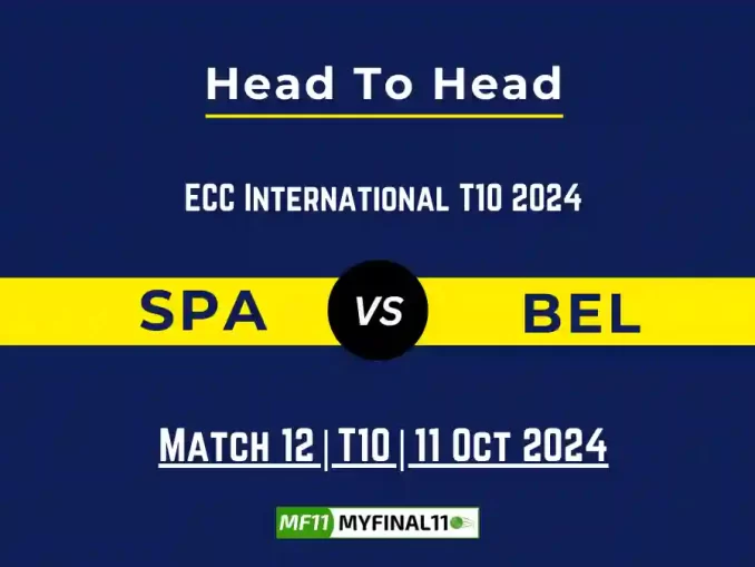 SPA vs BEL Player Battle, Head to Head Team Stats, Player Record (1)