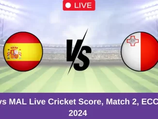 SPA vs MAL Live Cricket Score, Match 2, ECC T10, 2024