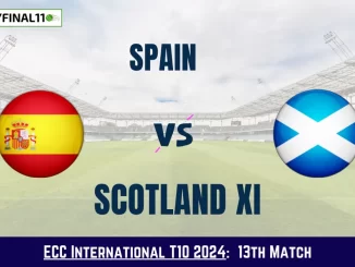 SPA vs SCO-XI Dream11 Prediction Today: Match 13 Pitch Report, and Key Player | ECC International T10 2024