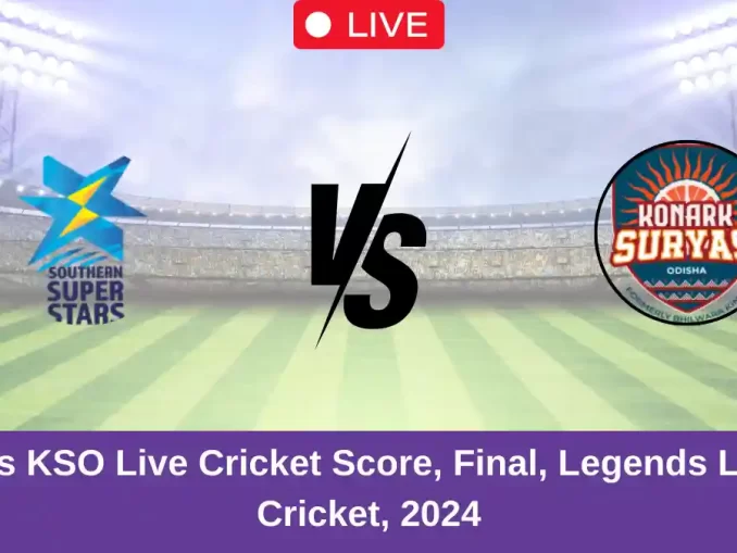 SSS vs KSO Live Cricket Score, Final, Legends League Cricket, 2024