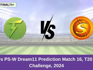 ST-W vs PS-W Dream11 Prediction Match 16, T20 Spring Challenge, 2024