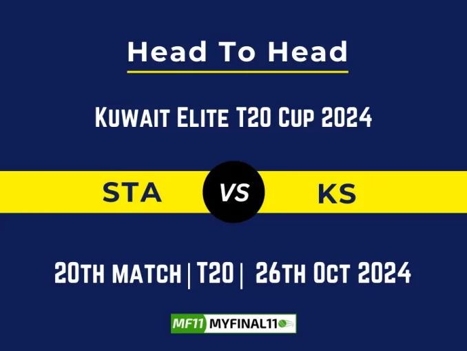 STA vs KS Player Battle, Head to Head Team Stats, Player Record Kuwait Elite T20 Cup 2024