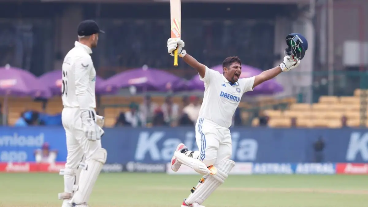 IND vs NZ: Sarfaraz Khan's Blazing Century, Rohit and Kohli's Reactions Steal the Show