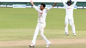 Sri Lankan Spinner Praveen Jayawickrama Banned from Cricket for One Year