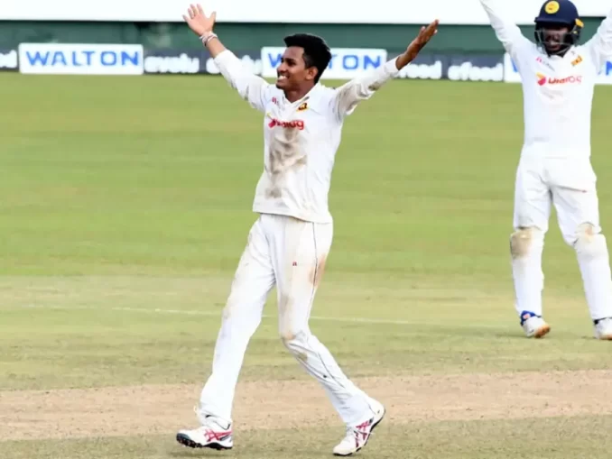 Sri Lankan Spinner Praveen Jayawickrama Banned from Cricket for One Year