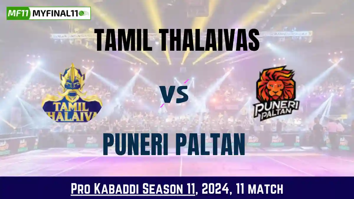 TAM vs PUN Dream11 Prediction