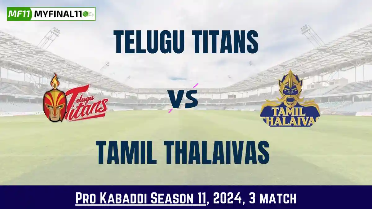 TEL vs TAM Dream11 Prediction