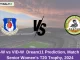 UP-W vs VID-W Dream11 Prediction, Match 22, Senior Women's T20 Trophy, 2024