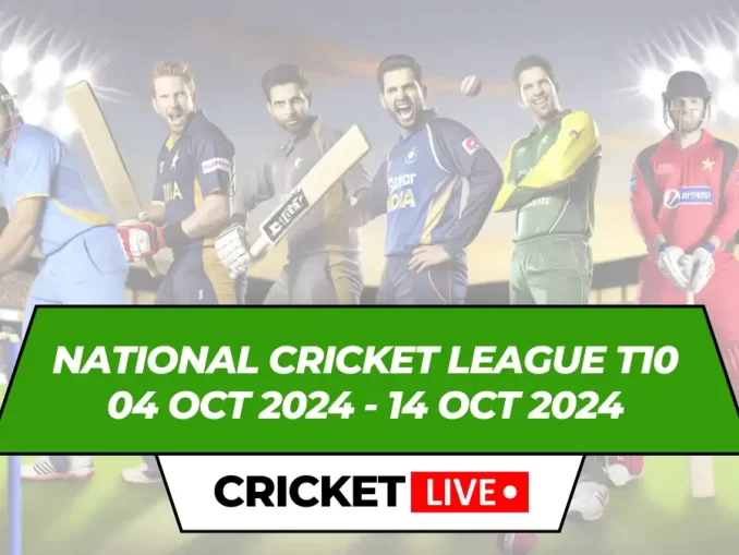 USA National Cricket League T10 Live Score, Matches