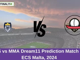 VLS vs MMA Dream11 Prediction Match 43, ECS Malta, 2024