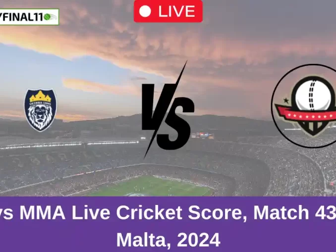 VLS vs MMA Live Cricket Score, Match 43, ECS Malta, 2024