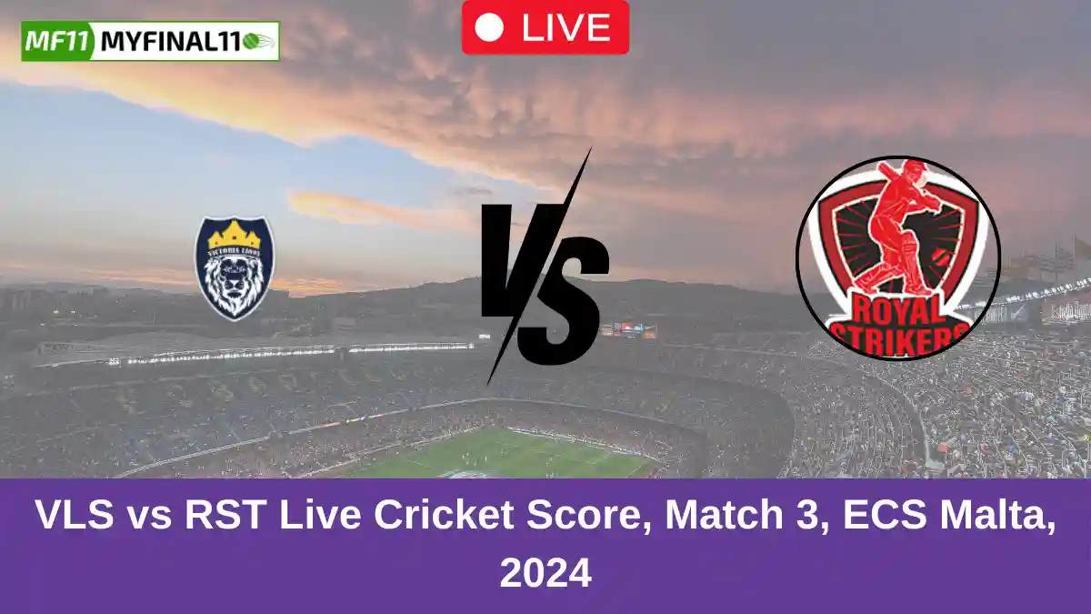 VLS vs RST Live Cricket Score, Match 3, ECS Malta, 2024