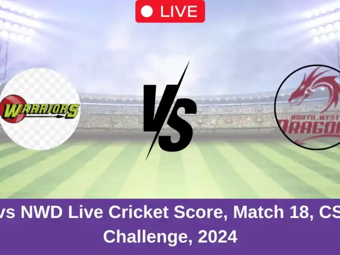 WAR vs NWD Live Cricket Score, Match 18, CSA T20 Challenge, 2024