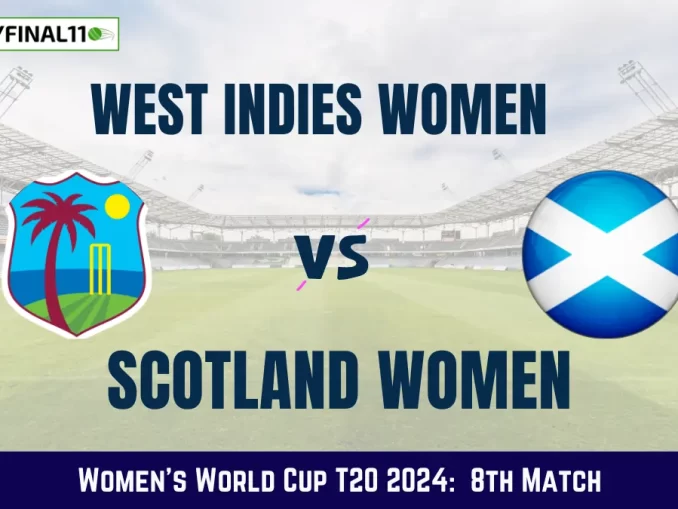 Get the best WI-W vs SCO-W Dream11 Prediction fantasy team with WI-W vs SCO-W Key player stats and pitch report for today's Women's World Cup T20 2024.