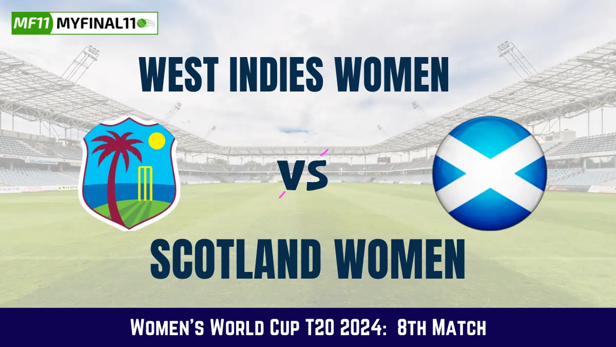 Get the best WI-W vs SCO-W Dream11 Prediction fantasy team with WI-W vs SCO-W Key player stats and pitch report for today's Women's World Cup T20 2024.