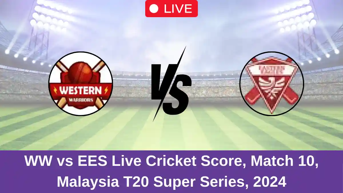 WW vs EES Live Cricket Score, Match 10, Malaysia T20 Super Series, 2024