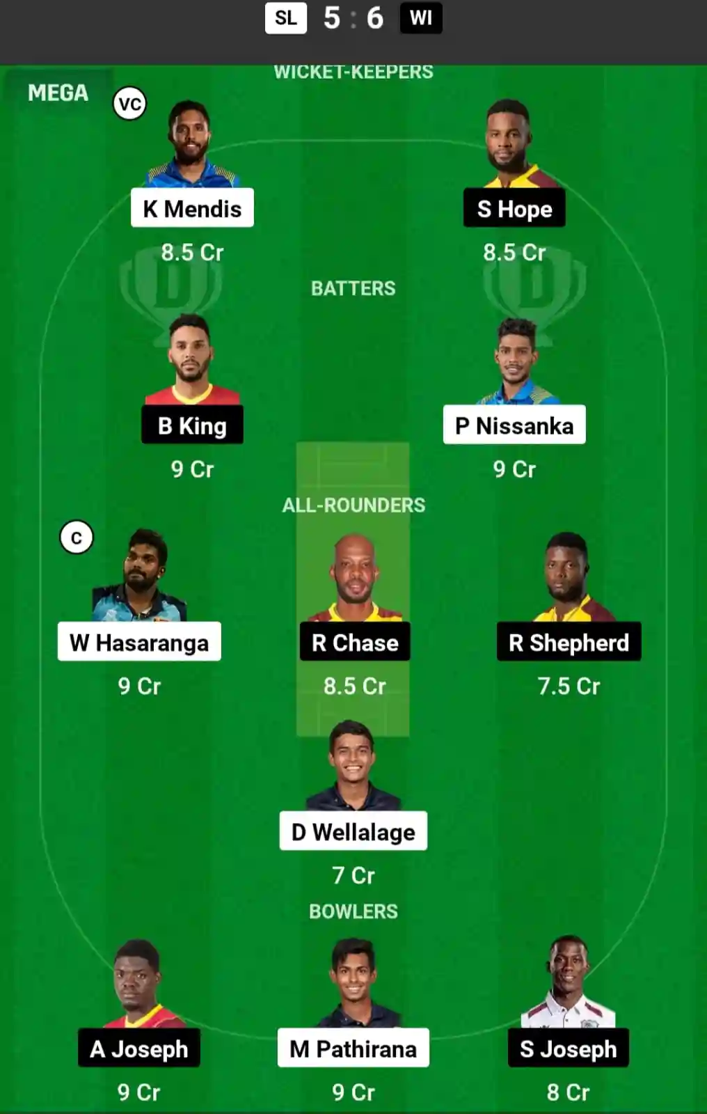 SL vs WI Dream11 Prediction Today: 1st T20I Pitch Report, and Key Player | West Indies tour of Sri Lanka 2024