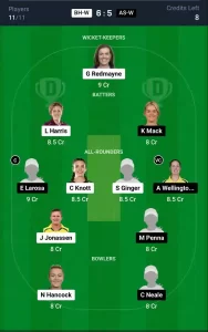 BH-W vs AS-W Dream11 Prediction Today: 1st Semi-Final Pitch Report, and Key Player | Australian Women Spring Challenge T20 2024