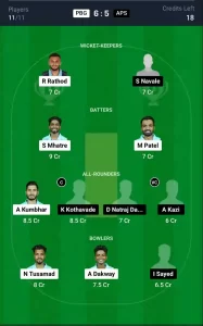 PBG vs APS Dream11 Prediction Today: Match 14 Pitch Report, and Key Player | Pune T20 Olympia Trophy 2024