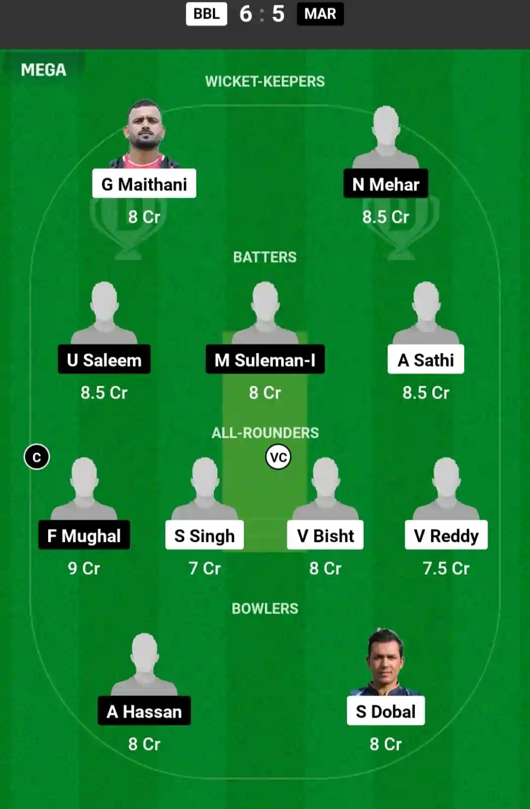 BBL vs MAR Dream11 Prediction Today: Match 10 Pitch Report, and Key Player | ECS T10 Malta 2024