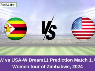 ZM-W vs USA-W Dream11 Prediction Match 1, USA Women tour of Zimbabwe, 2024