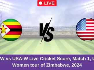 ZM-W vs USA-W Live Cricket Score, Match 1, USA Women tour of Zimbabwe, 2024