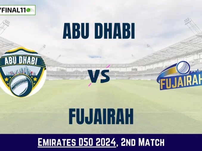 ABD vs FUJ Dream11 Prediction Today: Match 2 Pitch Report, Playing11 and Stats | Emirates D50 2024