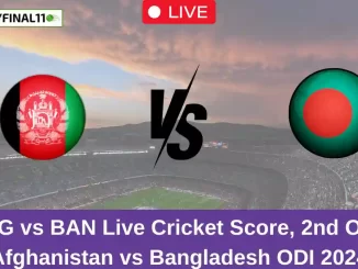 AFG vs BAN Live Cricket Score, 2nd ODI, Afghanistan vs Bangladesh ODI 2024