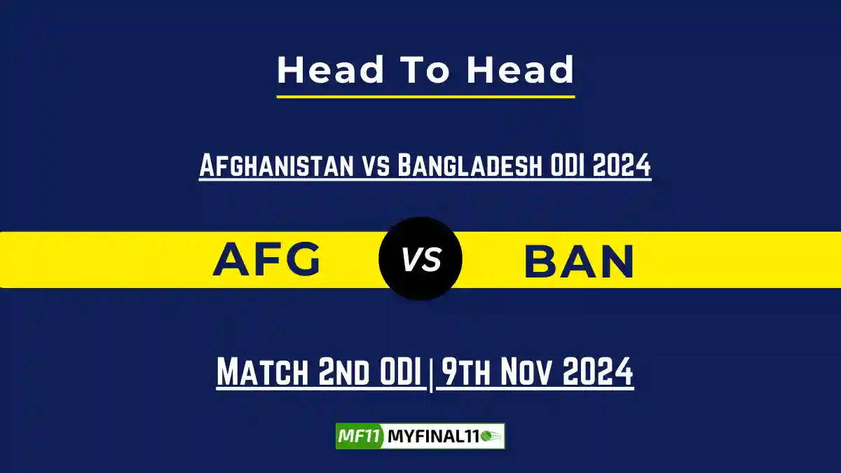 AFG vs BAN Player Battle, Head to Head Team Stats, Player Record (1)