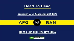 AFG vs BAN Player Battle, Head to Head Team Stats, Player Record