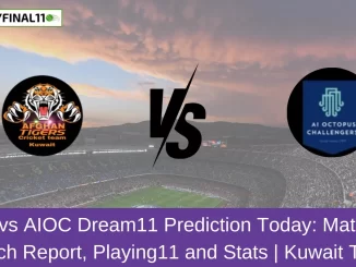 AGT vs AIOC Dream11 Prediction Today Match 12 Pitch Report, Playing11 and Stats Kuwait T20 Challengers Trophy 2024