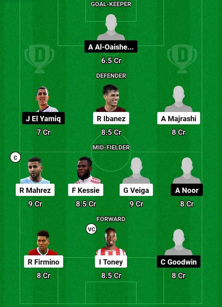 AHL vs WAH Dream11 Prediction Today Football Match -