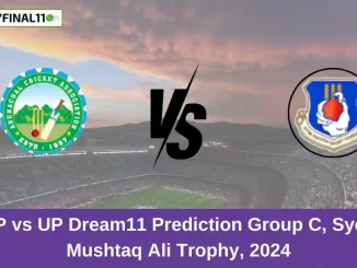 AP vs UP Dream11 Prediction Group C, Syed Mushtaq Ali Trophy, 2024