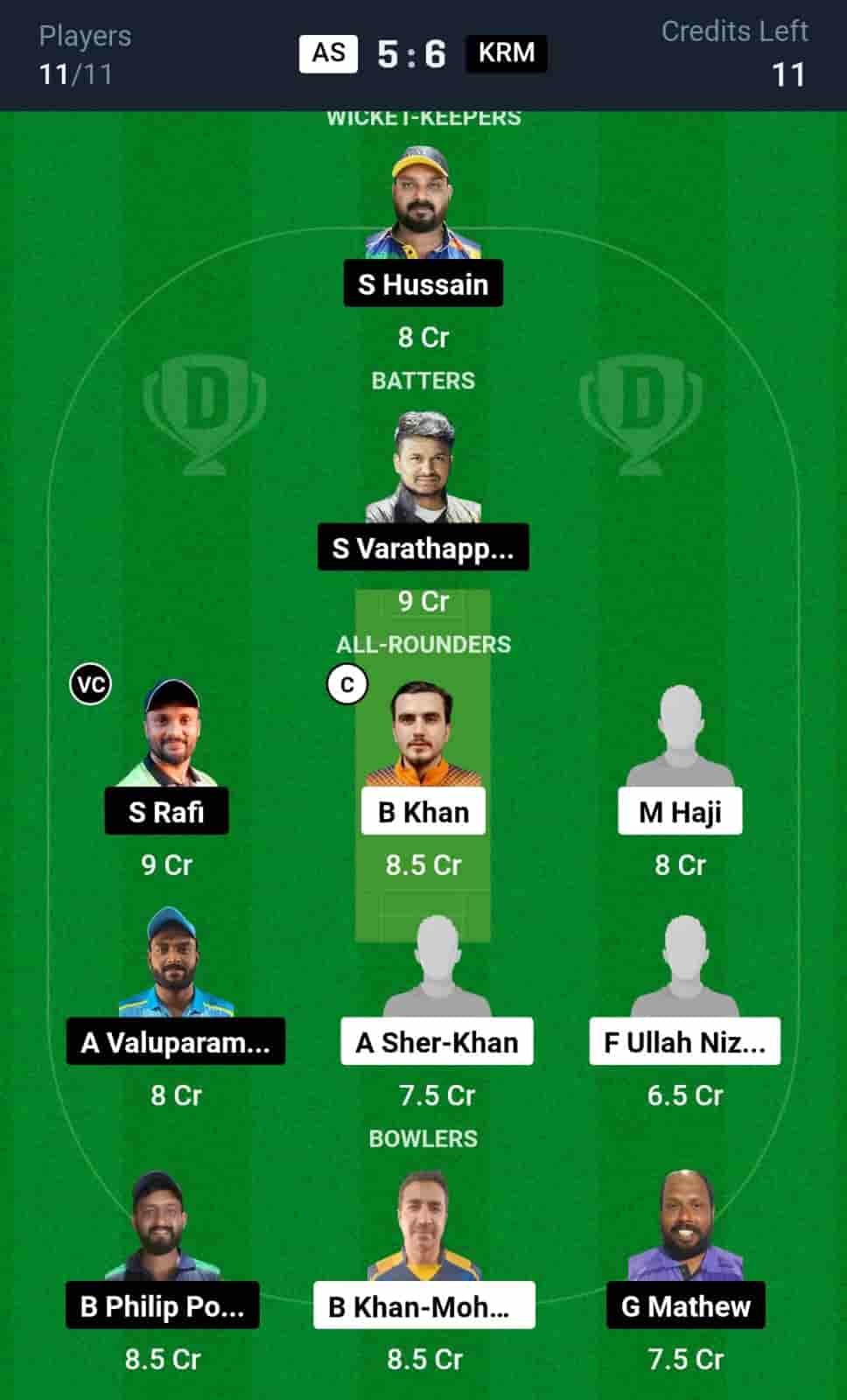 AS vs KRM Dream11 Team Prediction-min