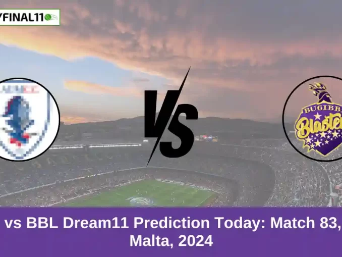 AUM vs BBL Dream11 Prediction Today Match 83, ECS Malta, 2024