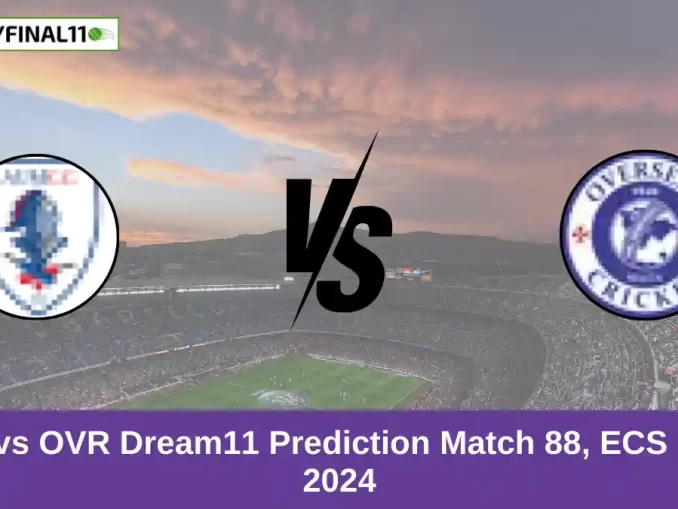 AUM vs OVR Dream11 Prediction Match 88, ECS Malta, 2024