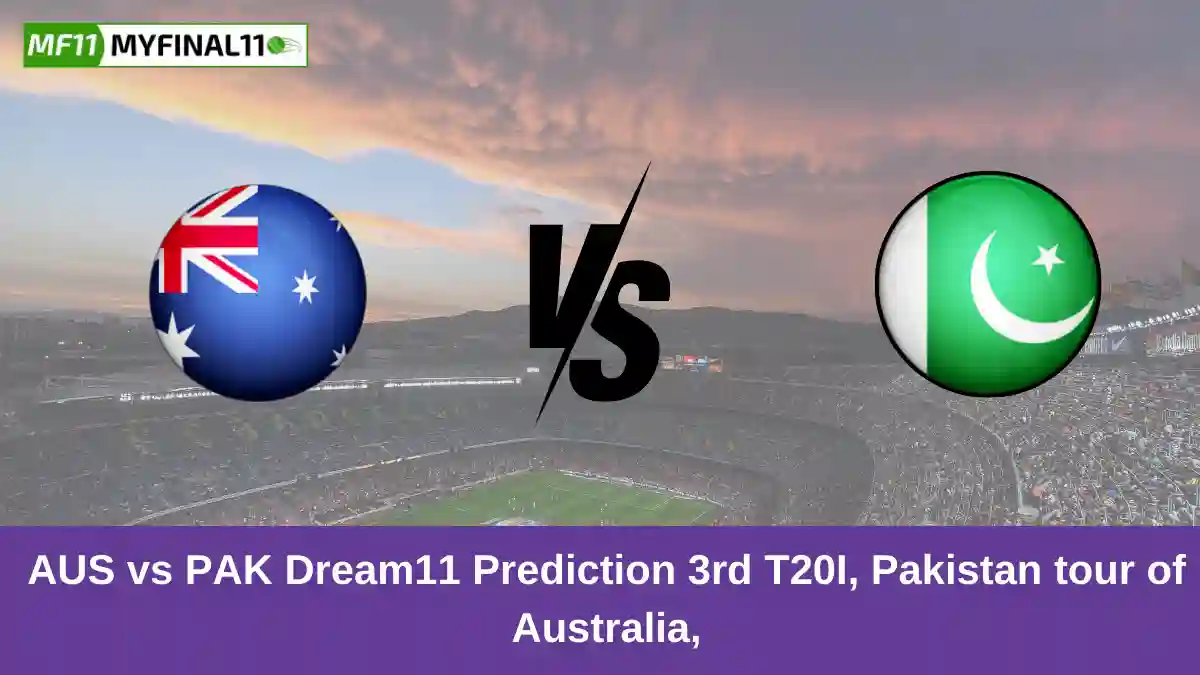 AUS vs PAK Dream11 Prediction 3rd T20I, Pakistan tour of Australia, (1)