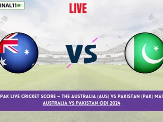 AUS vs PAK Live Score: Scorecard, Ball by Ball Commentary - Match 3, Australia vs Pakistan ODI 2024