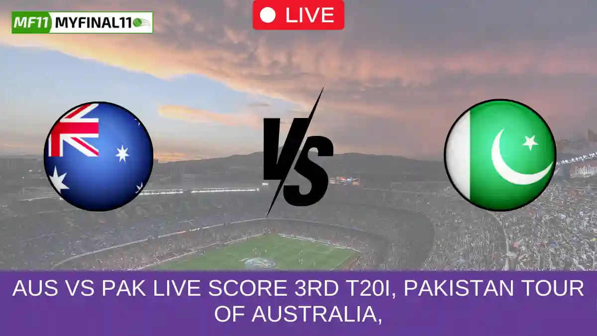 AUS vs PAK Live Score 3rd T20I, Pakistan tour of Australia, (1)