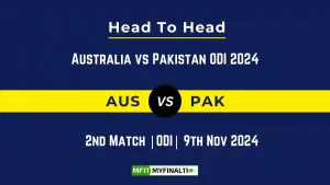 AUS vs PAK Player Battle, Head to Head Team Stats, Team Record - Australia vs Pakistan ODI 2024