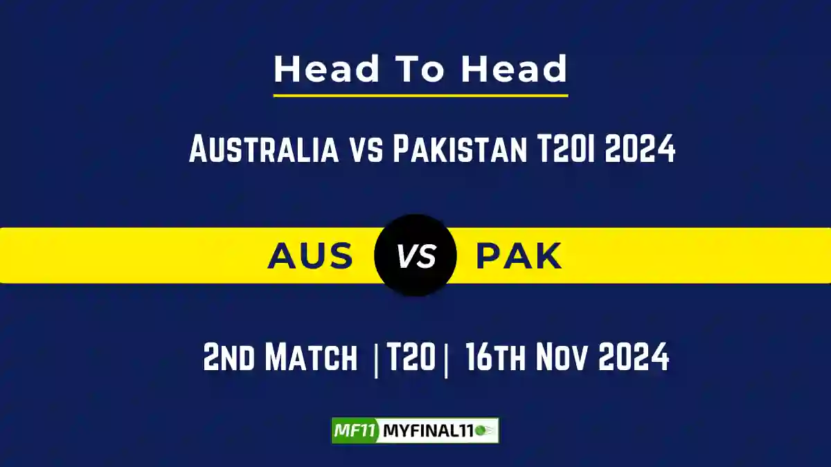 AUS vs PAK Player Battle, Head to Head Team Stats, Team Record - Australia vs Pakistan T20I 2024