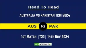 AUS vs PAK Player Battle, Head to Head Team Stats, Team Record - Australia vs Pakistan T20I 2024