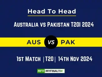 AUS vs PAK Player Battle, Head to Head Team Stats, Team Record - Australia vs Pakistan T20I 2024