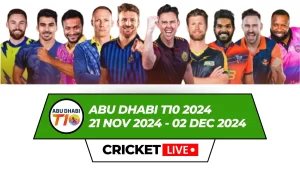 Abu Dhabi T10 Live Score, Matches, Scorecard, Results, Points Table 2024