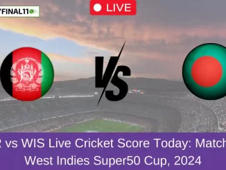 BAR vs WIS Live Cricket Score Today Match 20, West Indies Super50 Cup, 2024